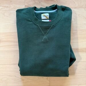 Tracksmith Forest Green Crewneck Sweatshirt - Great Condition!